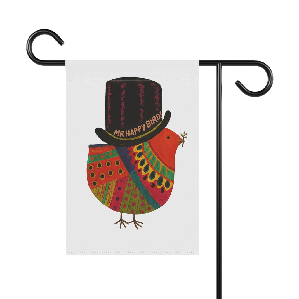 Mr Happy Bird Garden & House Banner (Flag Only)