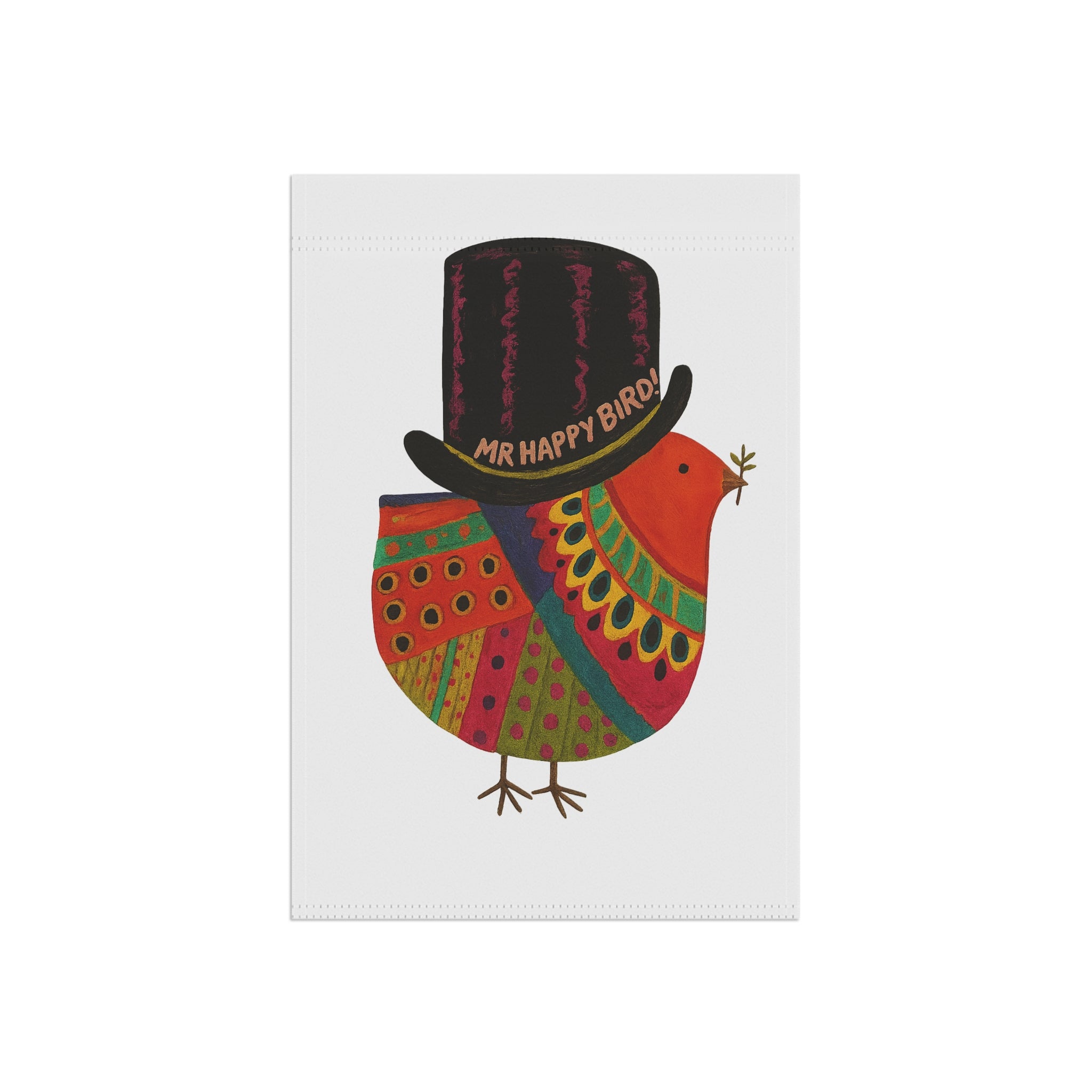 Mr Happy Bird Garden & House Banner (Flag Only)