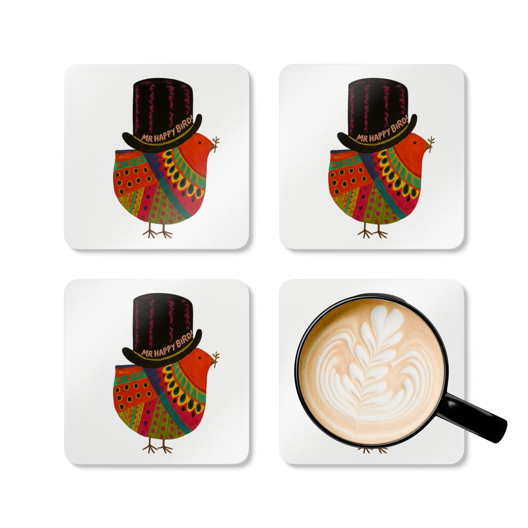 Corkwood Coaster Set