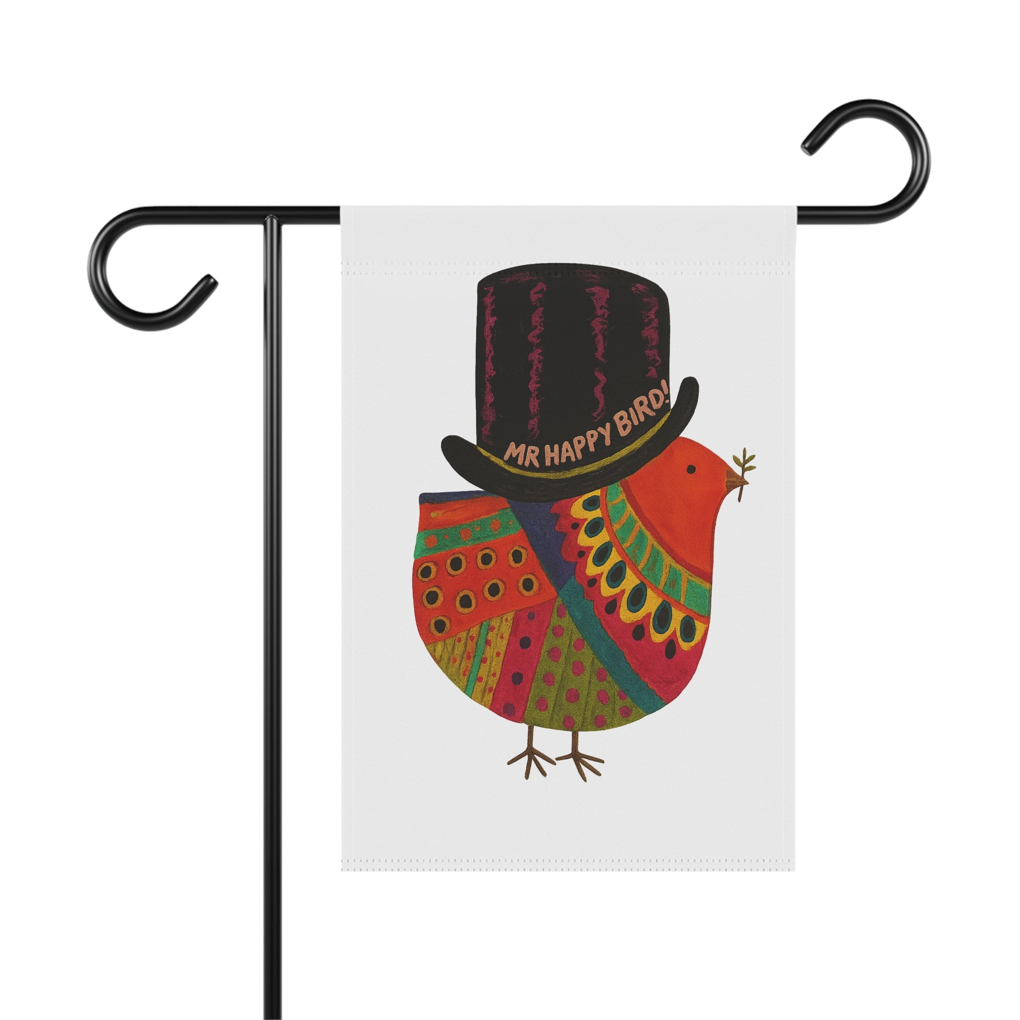 Mr Happy Bird Garden & House Banner (Flag Only)